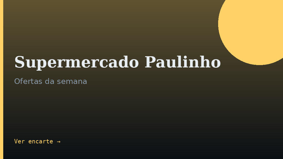 Ofertas Supermercado Paulinho